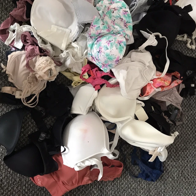 Reggiseno pacchetto 4,8 kg, lotto da lavoro donna, taglie miste, imbottiti, sottocablati, usati e nuovi