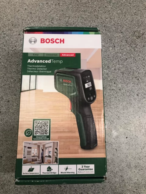 Bosch ADVANCEDTEMP Infrared Thermal Detector and Thermometer (sealed new)