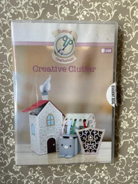 Schneiden Craftorium USB - Creative Clutter - Papierhandwerk Projekte - LEICHT GEBRAUCHT 