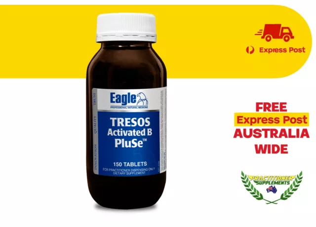 Eagle Tresos Activated B PluSe 150 Tabs ( exp 02/2025)  *FREE EXPRESS SHIPPING *