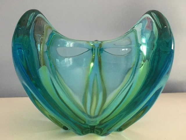 COUPE, BOL, CENTRE de table en verre Murano année 60/70, art moderne