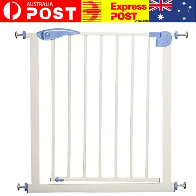 Home Baby Safety Gate Pet Dog Barrier Stair Doorway Extension Safe Secure Guard