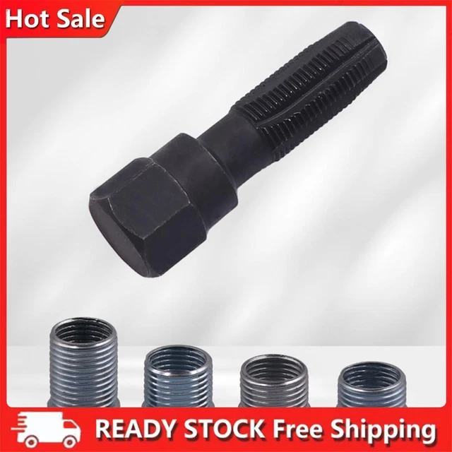 Kit riparazione filetto testa cilindro acciaio ad alto carbonio kit riparazione foro candela