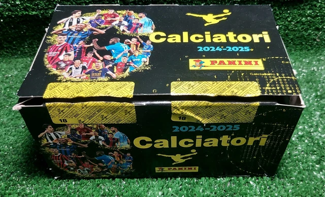 Scatola Panini Calciatrici Femminile 2024-2025 – 36 Bustine Sigillate Da 5 Figurine, Edizione Storica Con Nazionale E Serie A/B