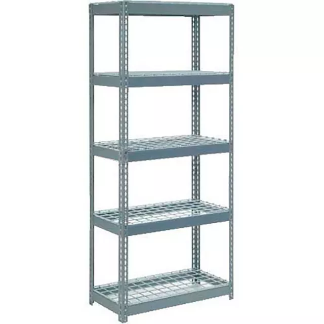 Global Industrial Extra Heavy Duty Shelving 36"W x 12"D x 84"H With 5 Shelves