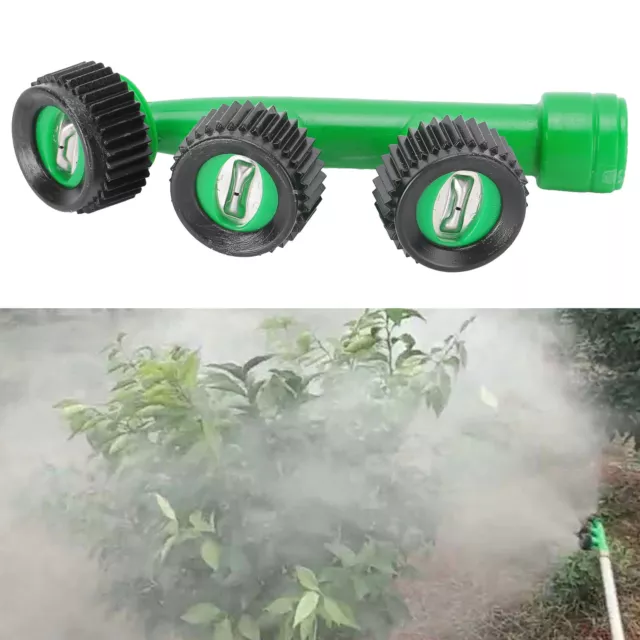 3 Head Garden Misting Nozzle G3/8 DN10 Electric Sprayer Atomizing Nozzle Garden