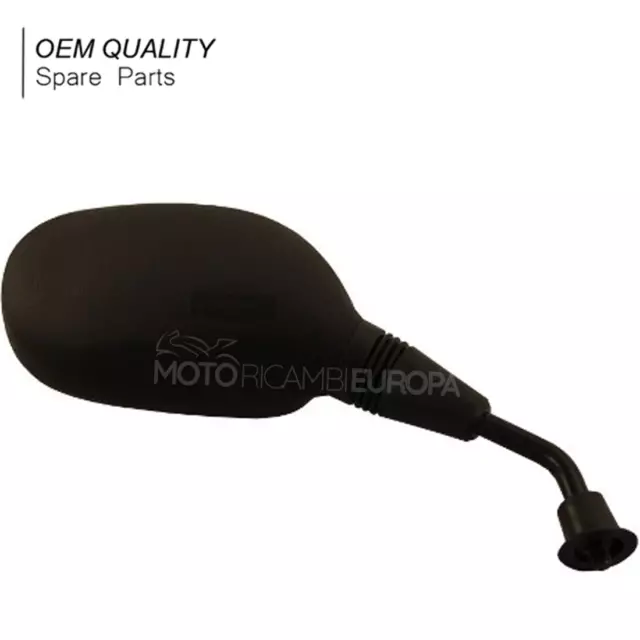 Miroir Rétroviseur Droite pour Honda Sh 150 I 2006 Guidon Noir