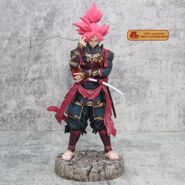 Anime Dragon Ball Z Black goku Rose Zamasu Samurai Figure Statue Toy Gift