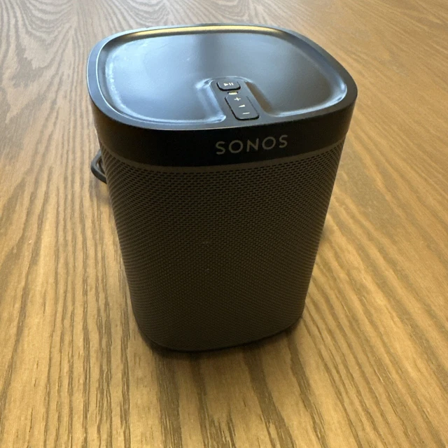 Visual Reference: Sonos Play 1 Compact Wireless Smart Speaker Black 40 00