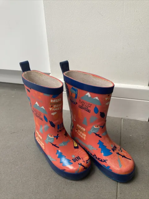 Kids John Lewis Welly Boots Size UK7