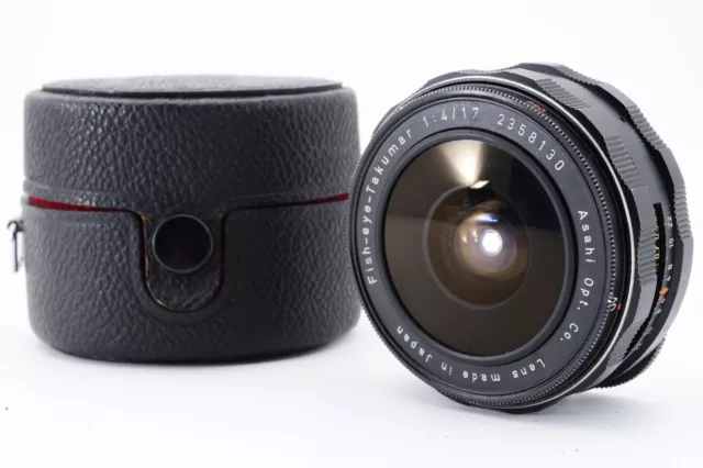 [MINT] Asahi PENTAX Fish Eye Takumar 17mm f4 M42 Mount Lens from Japan #YL