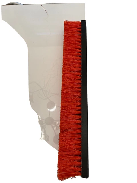 Magnolia Brush #1936 36" Push Broom Floor Sweep Yellow Plastic Fiber Broom Head