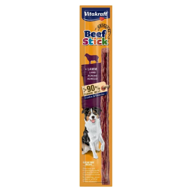 Vitakraft Boeuf Bâton Original Agneau 12 G, Friandise pour Chien, Neuf