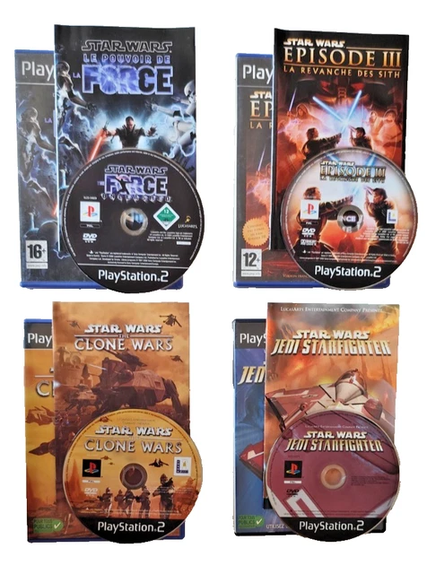 LOT DE 12 JEUX POUR PS2 TBE /DBZ / STAR WARS/GTA SAN ANDREAS