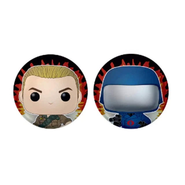 GI Joe 2 pack funko button pins