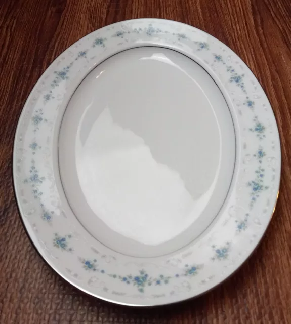 Noritake Frolic 2352 Oval Serving Plate 11.5" Japan