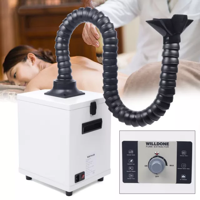 Fume Extractor Laser Soldering Smoke Purify Machine Absorber Air Purifier 150W