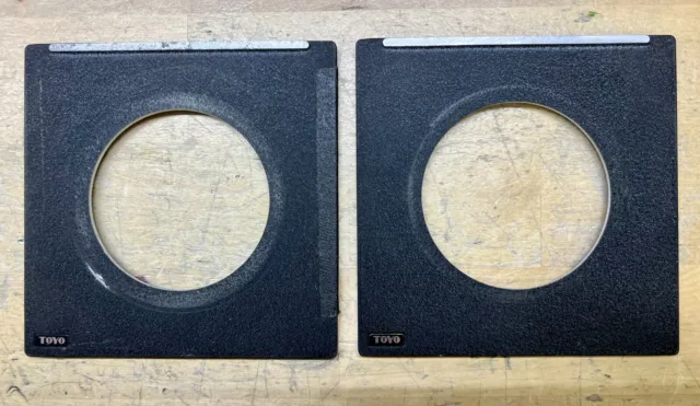 Toyo Field Lens Boards x2 Copal 3 Size