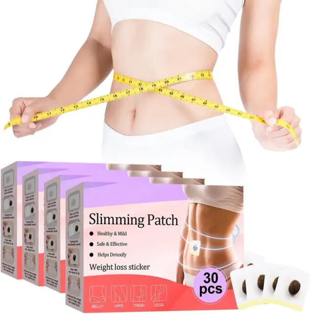 Abnehmen Patch 120Pcs Slimming Patch Detox Schlankheitspflaster