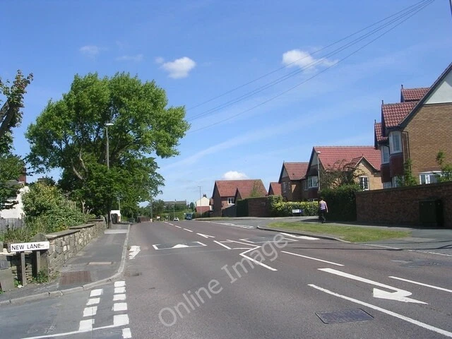 Photo 6x4 Gildersome Lane - viewed from New Lane Cockersdale  c2011