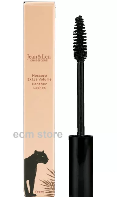 JEAN & LEN Mascara Extra Volume Panther Cils Noir 10 ml /EBRC