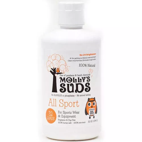 All Sport Natural Laundry Soap 32 Oz By Molly's Suds