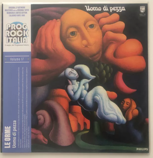 LP Le Orme - Uomo di Pezza Ltd solo 99 copie Vinile color blue - PROG ROCK ITA