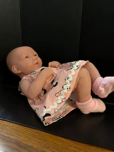 Berenguer Newborn Reborn Baby Girl Doll Life like Outfit 12" preemie