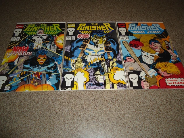 The Punisher War Zone Complete Run 1-10 High Grade 3