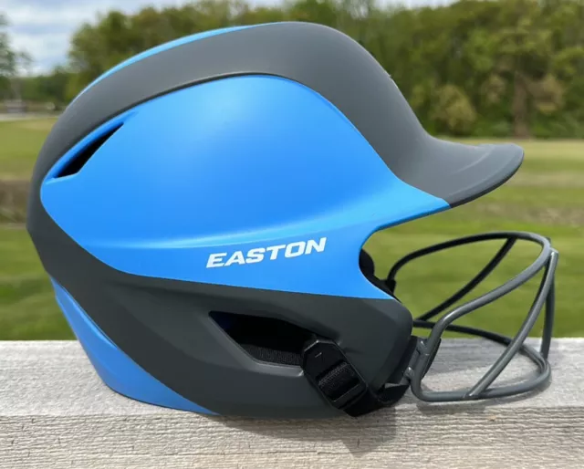 Easton Ghost Softball Helmet Matte Blue T-ball/Small 6 1/4" - 6 7/8" Screamin E