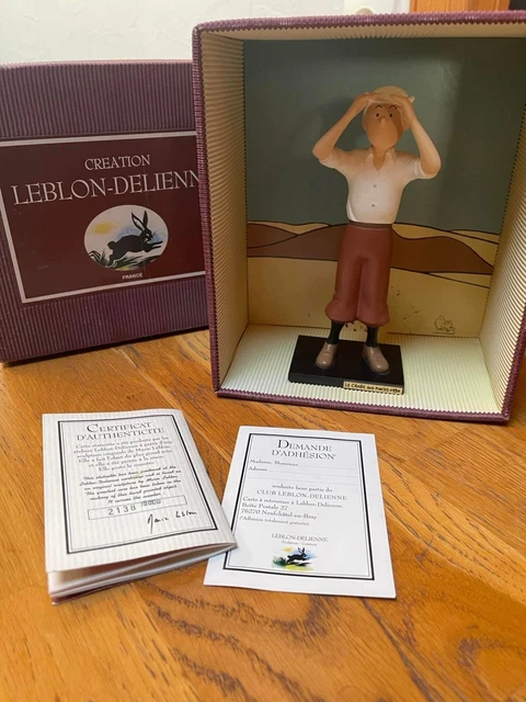 Sculpture Milou 'Grand Os' Par Leblon Delienne & Hergé - Coffret Numéroté 2008
