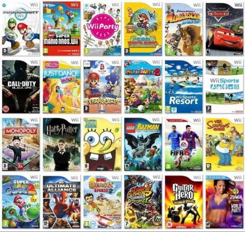Nintendo wii games on sale online