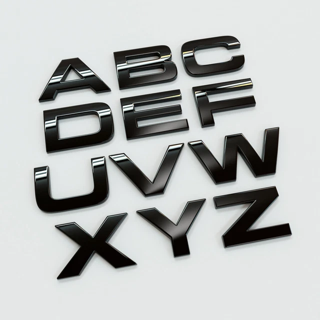 HAWKE 3D Chrome Letters Lettering Badge Fits RANGE ROVER SPORT L320