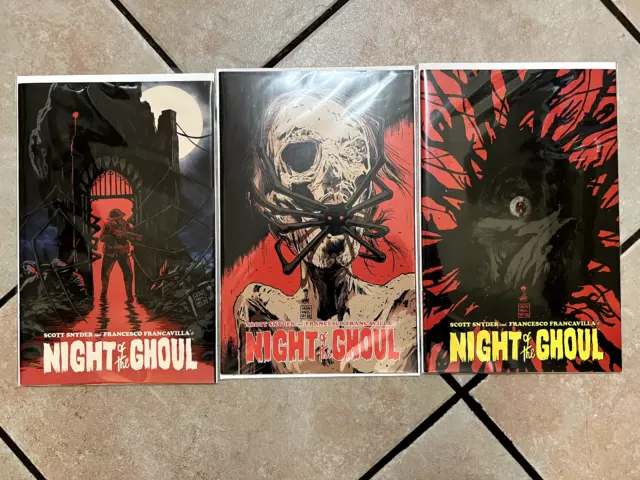 Night of the Ghoul #1-3 (Dark Horse, 2022) Complete miniseries. 3 comic book lot
