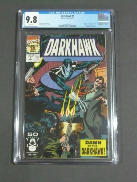 CGC 9.8 WP - Darkhawk #1 1ST Appearance and Origin of Darkhawk