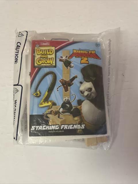 Kung Fu Panda 2 Stacking Friends Lowe's Build and Grow Kit