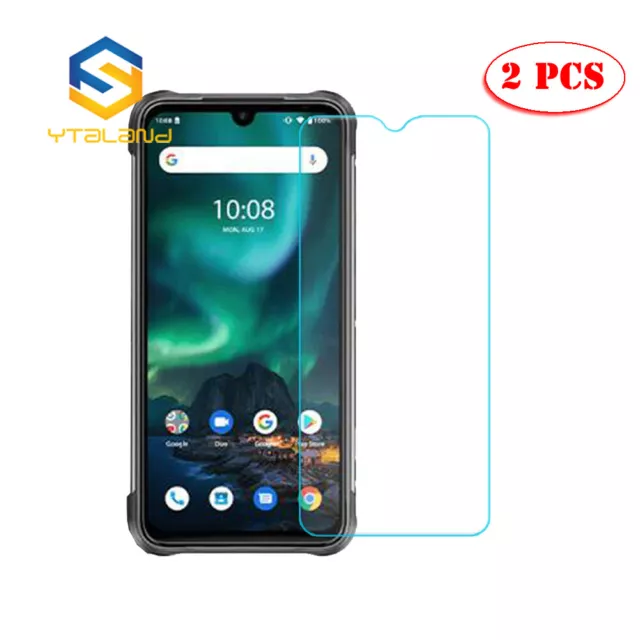 2Pcs Tempered Glass Film Guard Cover Screen Protector For UMIDIGI Bison