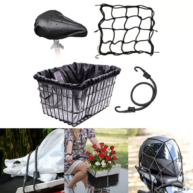 EAZY CASE Fahrradkorb Regenschutz Korbüberzug Korbabdeckung Wasserdicht  Bezug
