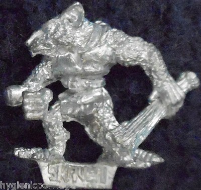 1987 Skaven C47 Kreep Slave Chaos Ratmen Citadel Warhammer Army Clanrat Ratman 