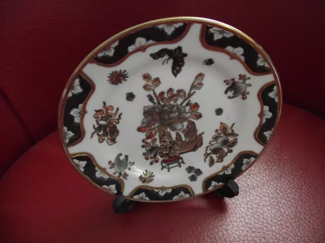 Assiette Chinoise En Porcelaine Tres Ancienne