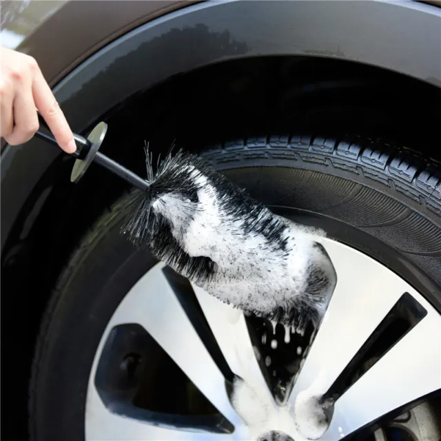 Car Wash Master Wheel Brush Easy Reach Wheel and RIM Detailing 17" Soft Bristle 2