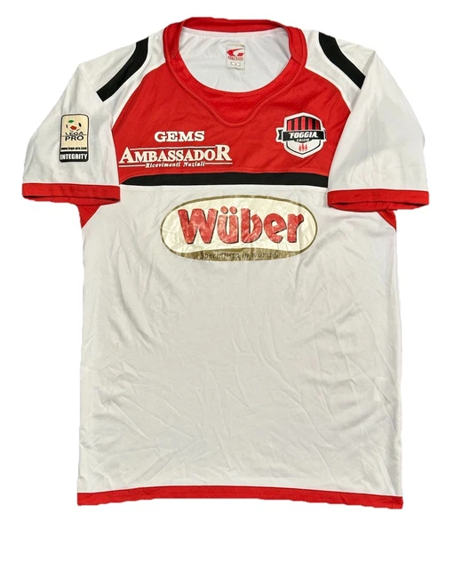 Maillot De Football Udinese Match Porté - Saison 2011/12, Floro Flores N°83, Taille M, Orange