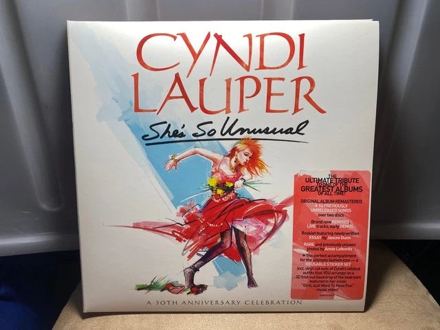 Cyndi Lauper She's So 30周年記念盤LPとCDセット She's So Unusual: 30th Anniversary Edition（通常盤） : Cyndi