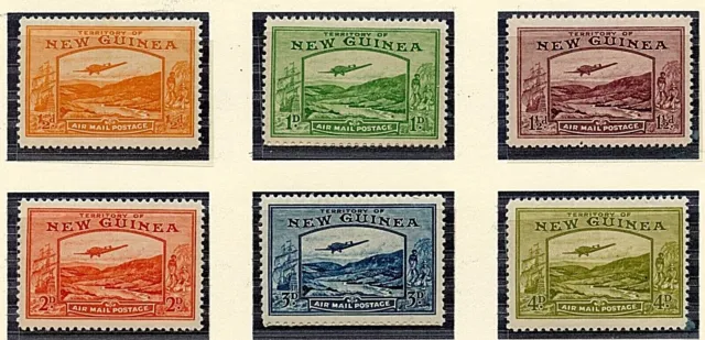 Papua KGVI 1939 Air Mail 212/7 - LMH