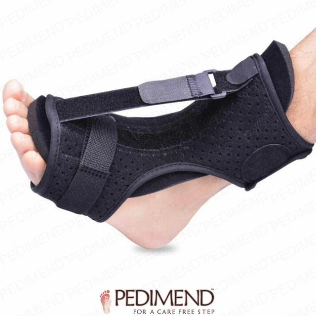 PEDIMEND Orthese Fußtropfen Schiene Fußhalter, Knöchelverletzung Schmerzen Unterstützung Pflege - 1 STCK.