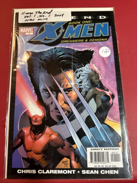 X-Men: The End - Dreamers And Demons #1 Mini-Series (Marvel, 2004) Claremont, vf