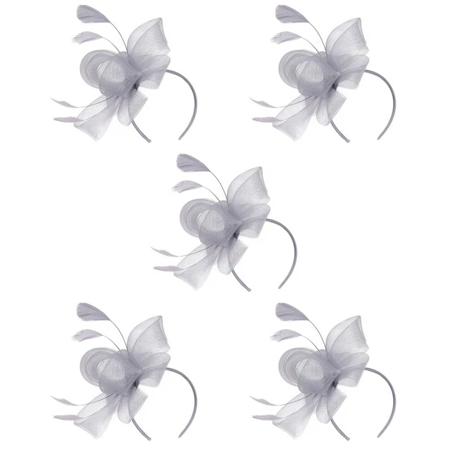 5x Cappello da Donna Fascinator Fascinator Tea Party