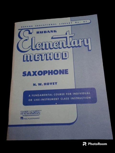 Rubank Elementary Method Saxophone