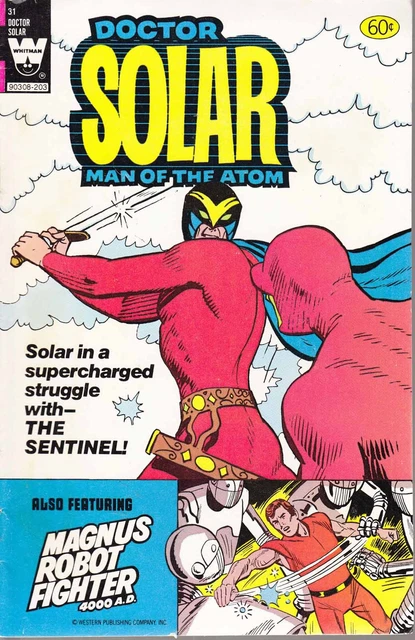 Doctor Solar, Man of the Atom #31A FN; Gold Key | we combine shipping