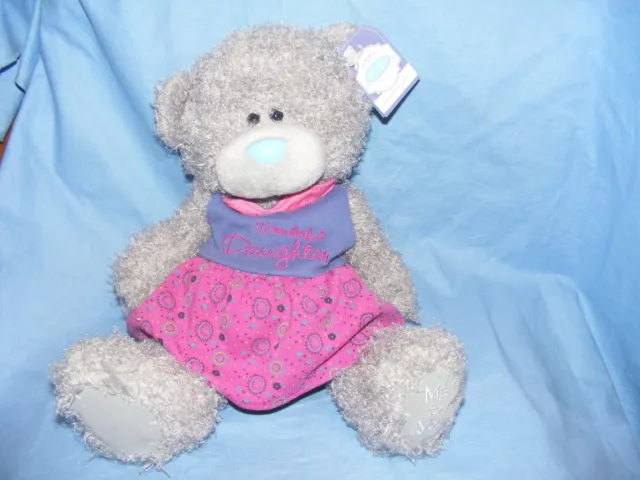 Moi à toi Tatty Teddy Blue Nose Bear Fille G01W3278 Cadeau Anniversaire Neuf